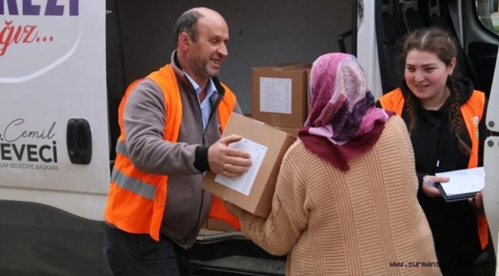 Atakum Belediyesi Ekipleri Ramazan Dayanışması İçin Sahada