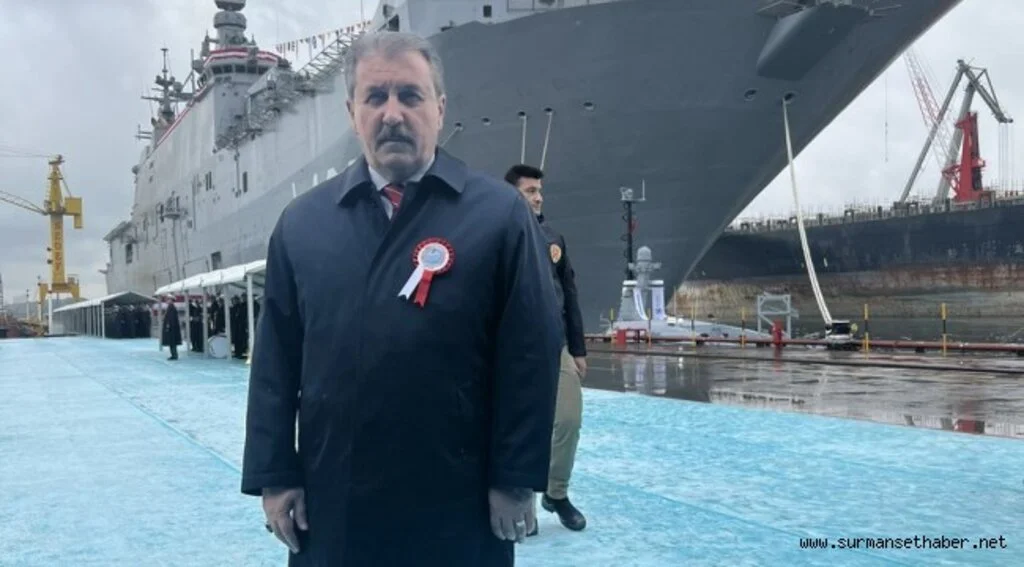 BBP Lideri Mustafa Destici'den TCG Anadolu Paylaşımı