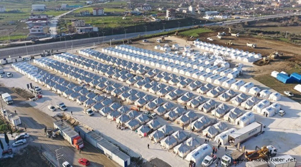  Deprem Bölgelerinde 345 Çadır Kent ve 305 Konteyner Kent Kuruldu