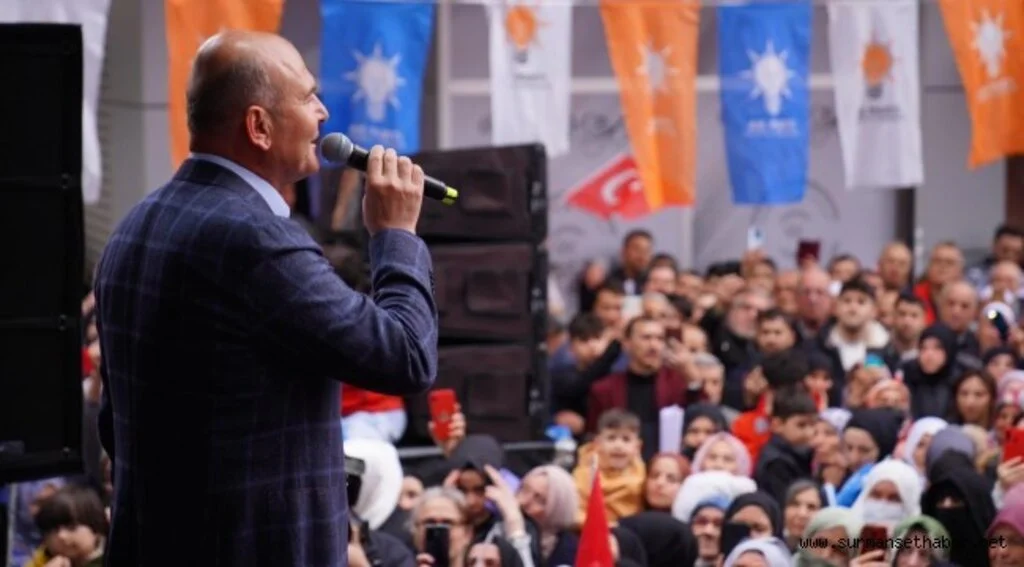 Bakan Soylu: “‘Kasetin ürünü’, ‘kasetin cumhurbaşkanı’ olmak istiyor şu anda”