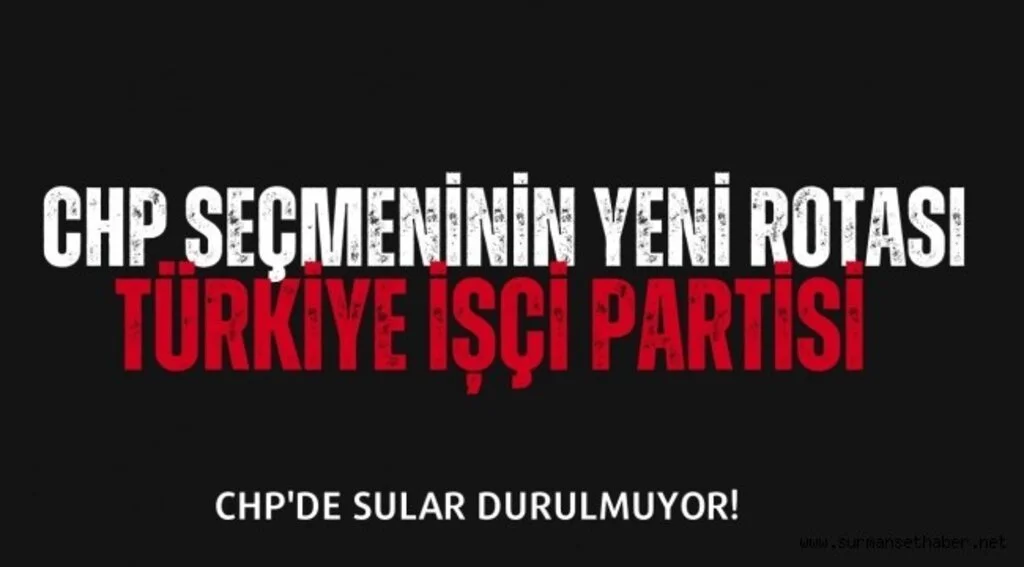 Samsun'da CHP'li Seçmeninin Yeni Adresi (TİP) Türkiye İşçi Partisi 