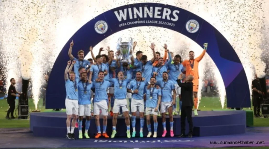 Dünyanın Başkentinde UEFA Şampiyonlar Ligi Kupası’nı İlkay’lı Manchester City Kazandı