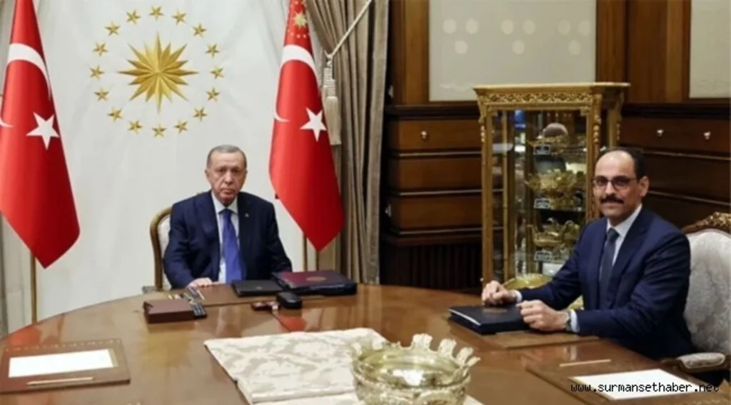 MİT Başkanı Kalın, Erdoğan’ı ziyaret etti