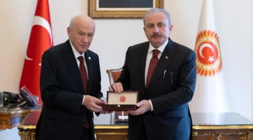TBMM BAŞKANLIĞI DEVİR TESLİM TÖRENİ DÜZENLENDİ.