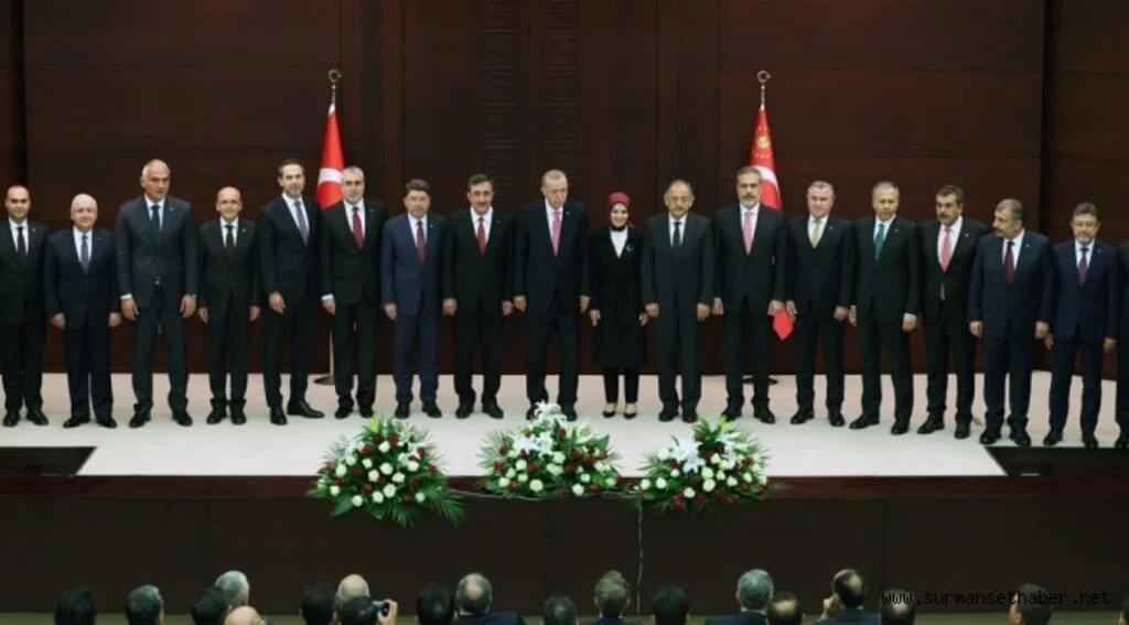 Yeni kabine açıklandı; işte bakanlar