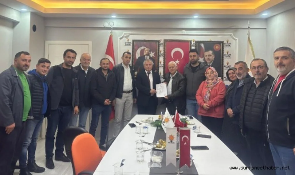 Nurettin Köseoğlu Ladik Belediye Başkanlığı İçin Aday Adaylık Başvurusunu Yaptı