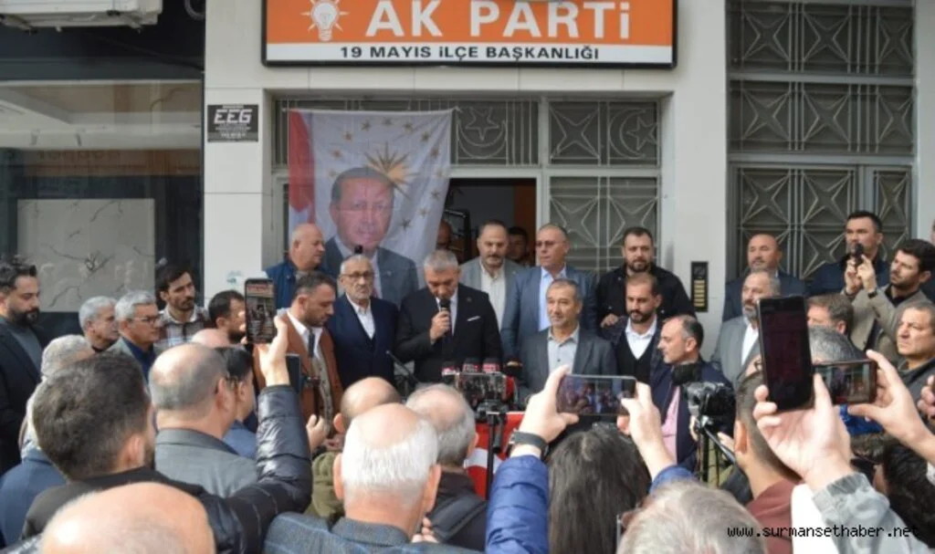 Samsun'da Mahmut İşbilir 19 Mayıs Belediye Başkan aday adaylığını açıkladı