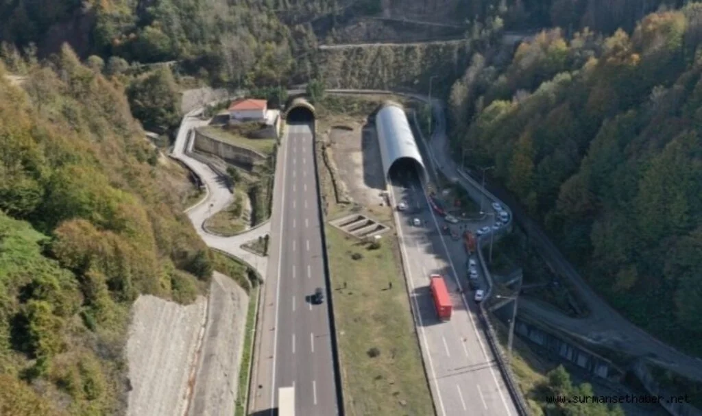 Yenilenen Bolu Dağı Tüneli hizmete girdi