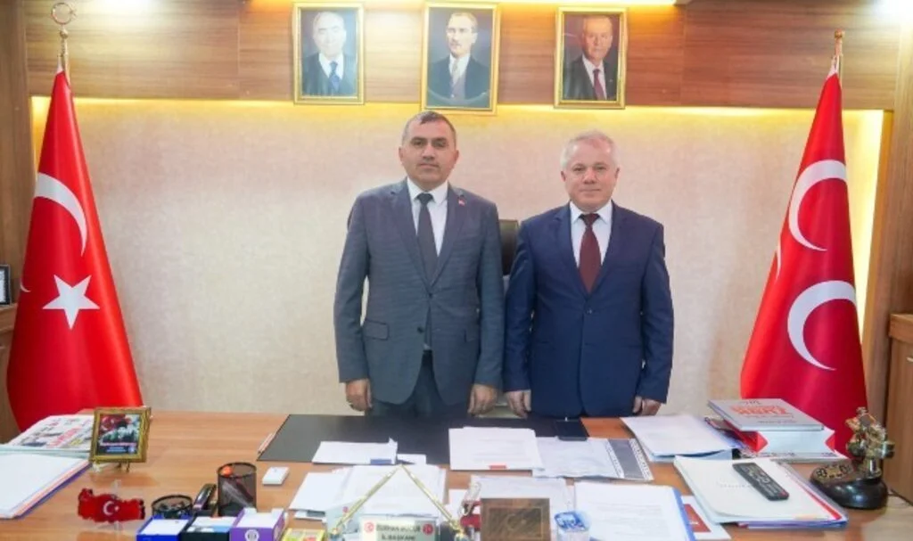 Nurettin KÖSEOĞLU'ndan MHP İl Başkanı BURHAN MUCUR'a Ziyaret