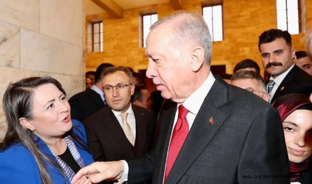 Özlem Maraş, Recep Tayyip Erdoğan ile Görüştü! 