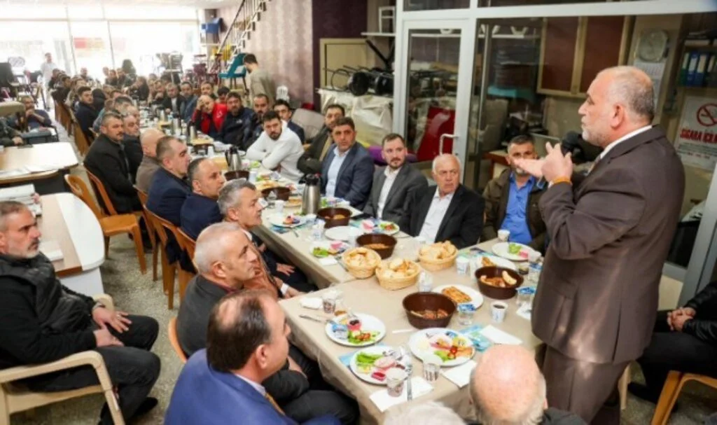 Başkan İbrahim Sandıkçı’ya Esnaflardan Tam Destek 