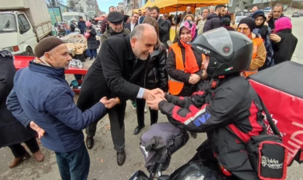 Başkan Sandıkçı’ya Vatandaşlardan Sevgi Seli 