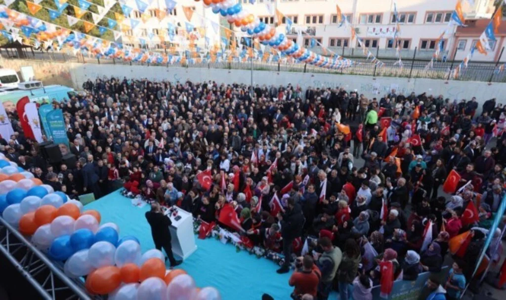 Canik’te SKM Açılışı Mitinge Döndü