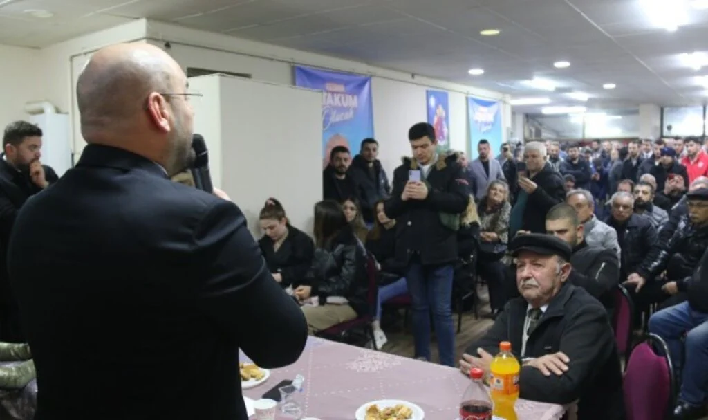 Serhat Türkel’e Körfez Mahallesinde coşkulu karşılama 