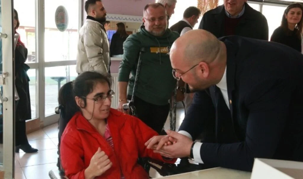 Türkel ve Çan’dan Boccia sporcularına sürpriz