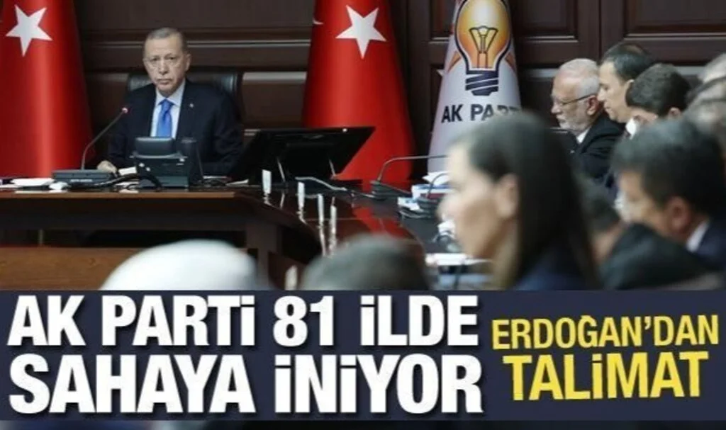 AK Parti sahaya iniyor: Erdoğan'a rapor sunulacak Yerel seçimlerde 