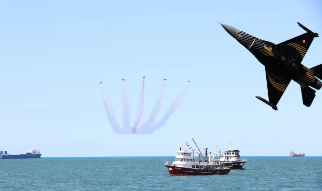 19 Mayıs Samsun'da Coşkuyla Kutlandı