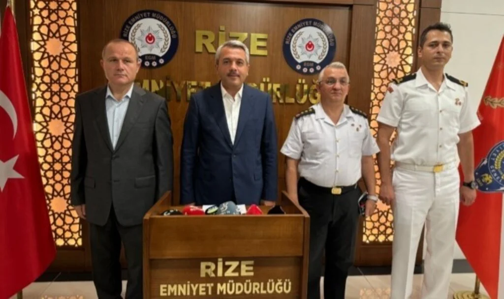 Rize Valiliğinden “Narkotik suçlarla mücadele” operasyonu açıklaması yapıldı