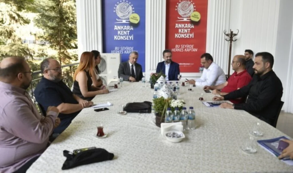 Ankara Bölgesi Veteriner Hekimleri Odası’ndan Kent Konseyi’ne ziyaret