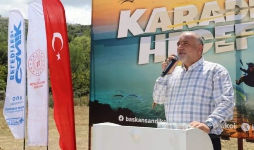 Canik’te nefes kesen yarışma: gökyüzünde büyük rekabet