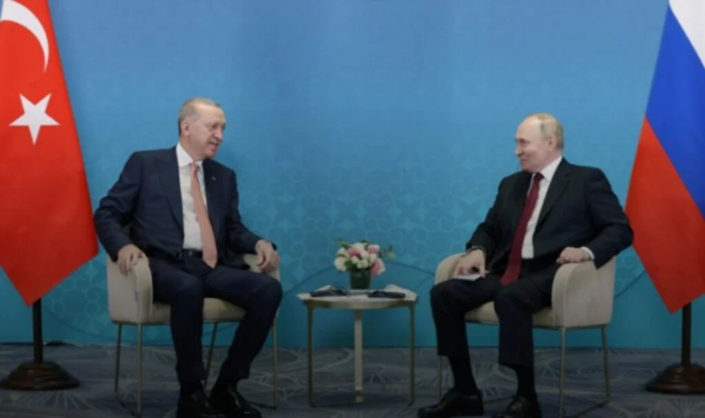 Cumhurbaşkanı Erdoğan, Rusya Devlet Başkanı Putin ile görüştü