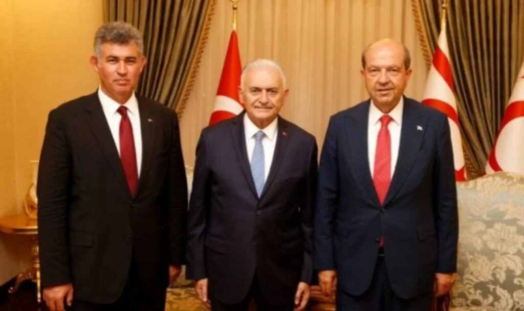 Cumhurbaşkanı Tatar, eski Başbakan Binali Yıldırım ve heyetini kabul etti