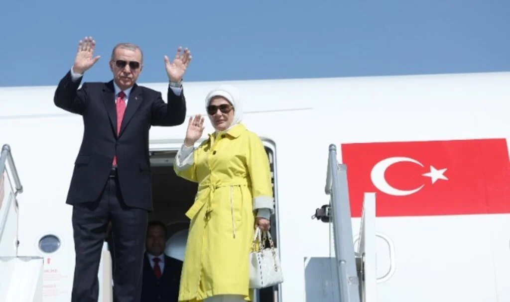 Erdoğan, Nato Devlet ve Hükûmet Başkanları Zirvesi'ne katılmak üzere Vaşington'a hareket etti