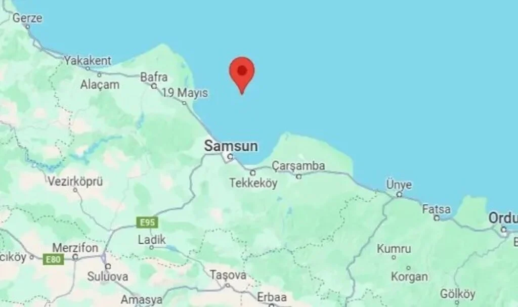 Samsun'da Deprem! 