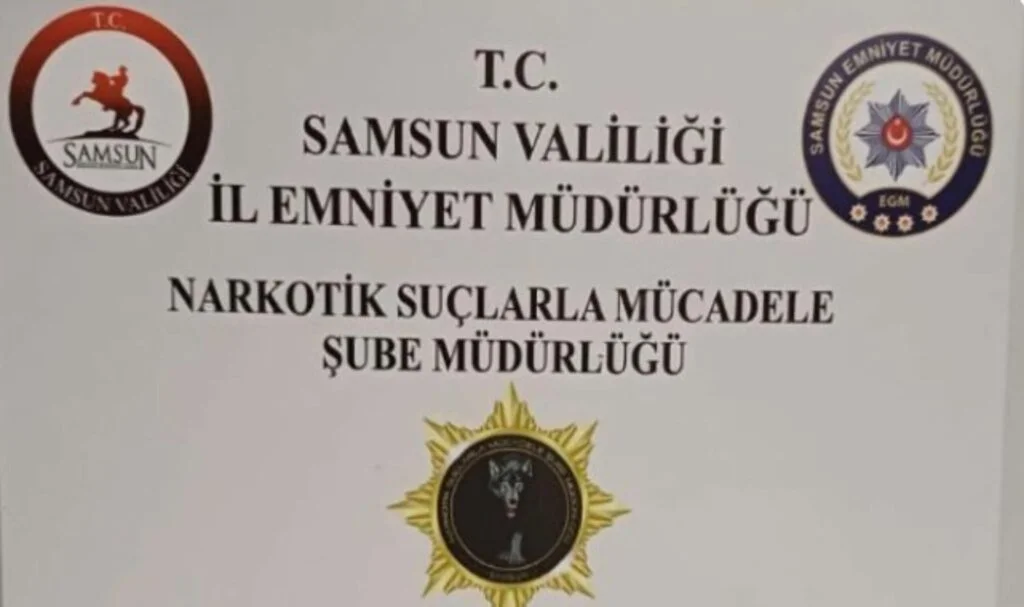 Samsun'da Narkotik Baskın
