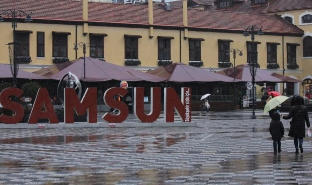 Samsun'da sel alarmı!