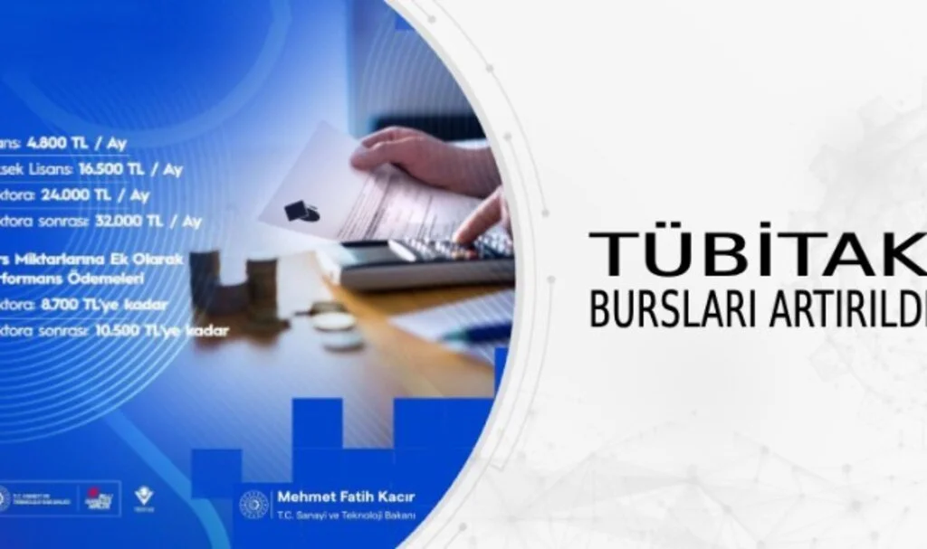 TÜBİTAK Bursları artırıldı
