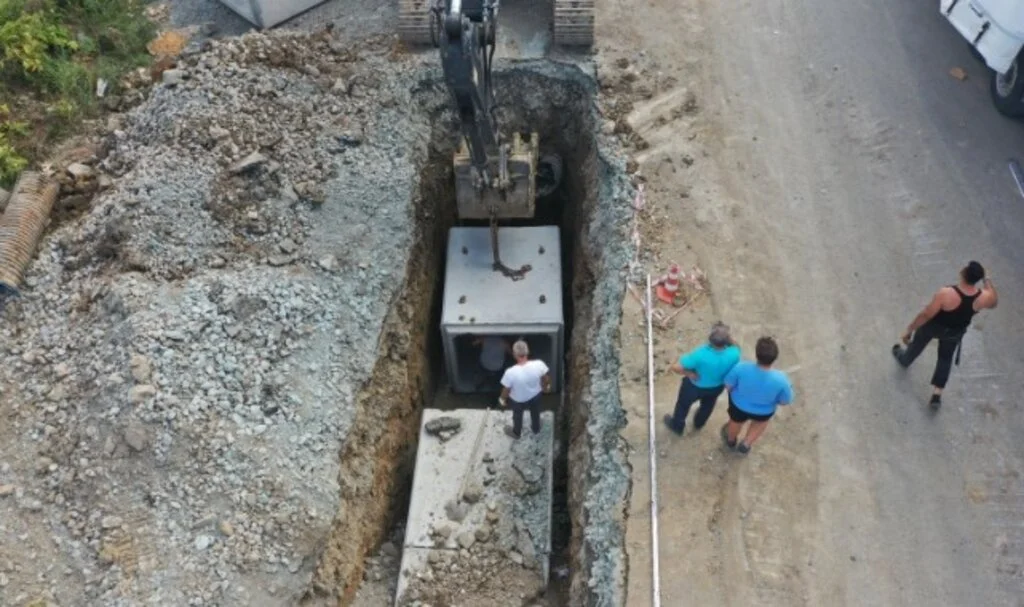 ALTINORDU SEBZE HALİNDE ALT YAPI YENİLENİYOR