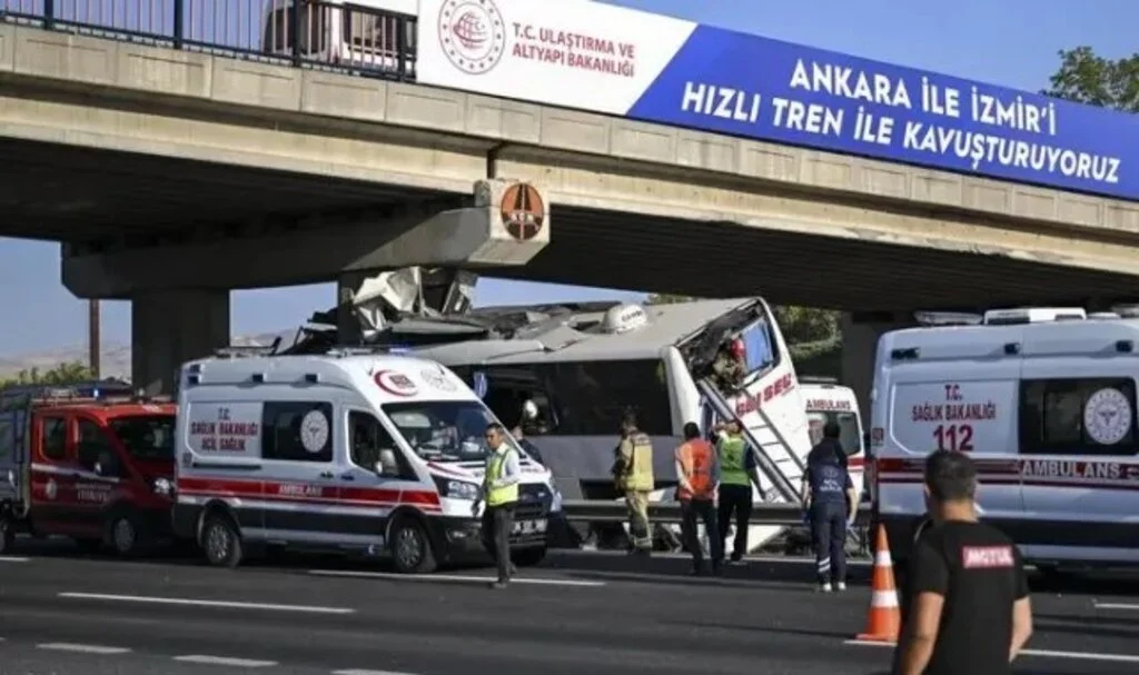Ankara'da Feci Gibi Kaza!