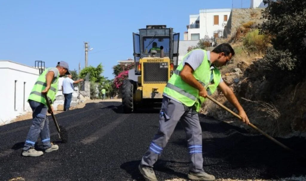 Bodrum Genelinde Fen İşleri Çalışmaları 