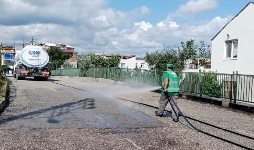 Canik Belediyesi Güçlü Temizlik Filosuyla Sahada 