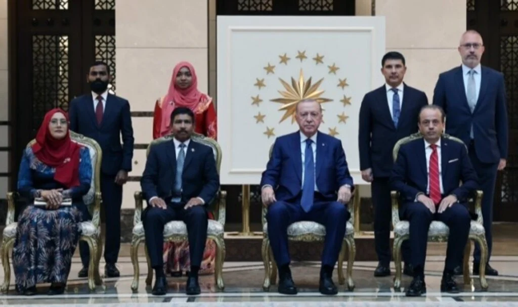 Cumhurbaşkanı Erdoğan, Danimarka ve Maldivler Büyükelçisi'ni kabul etti