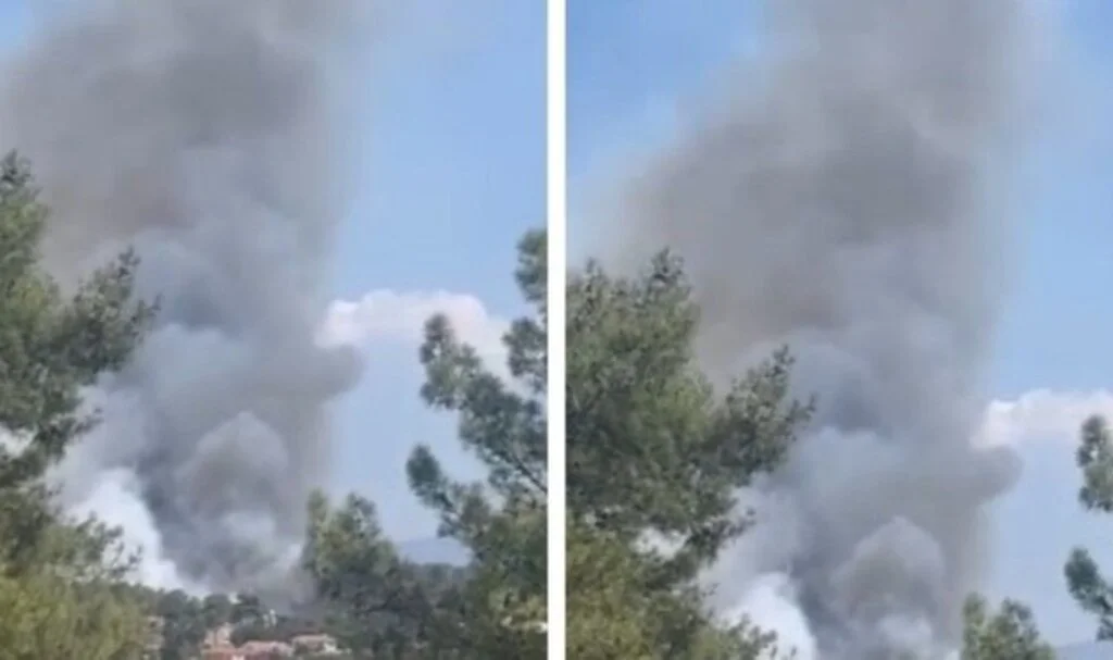 Limasol’da 5 hektarlık alan yandı