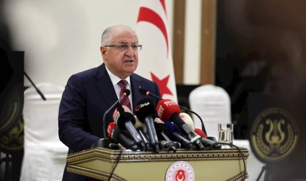 Millî Savunma Bakanı Yaşar Güler ve Beraberindeki TSK Komuta Kademesi, KKTC Silahlı Kuvvetler Günü Resepsiyonuna Katıldı