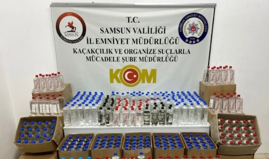 Samsun'da iş yerine baskın!