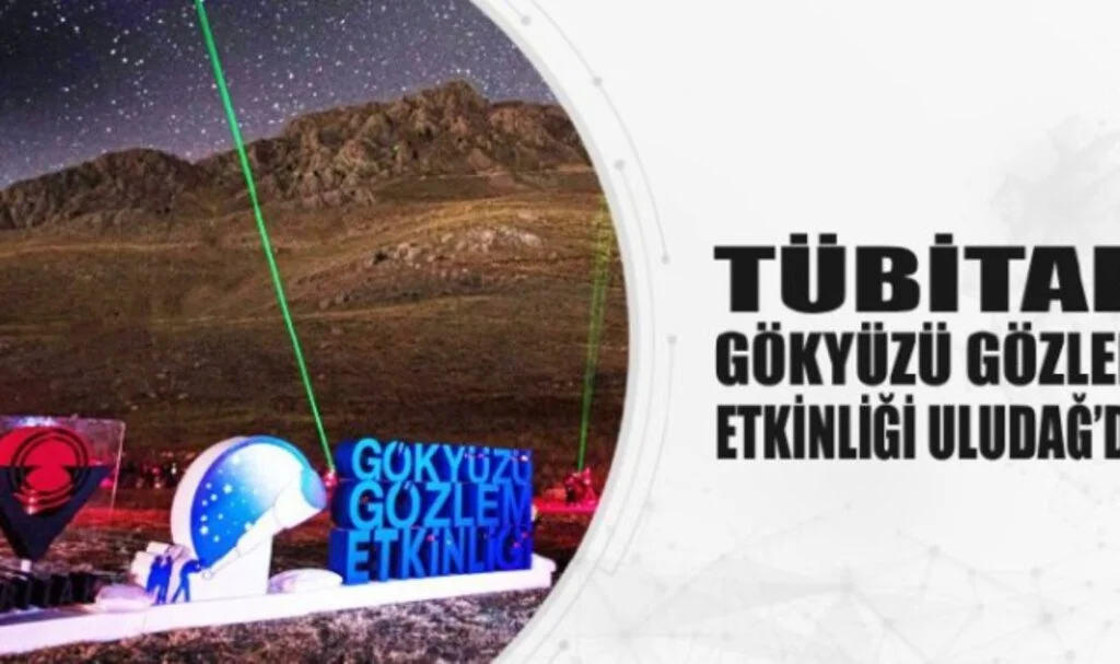 TÜBİTAK Gökyüzü gözlem etkinliği Uludağ'da