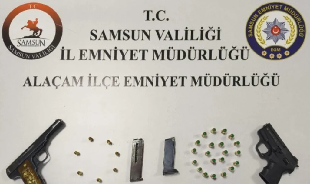 Alaçam’da Silah Operasyonu: 2 Kişi Gözaltına Alındı