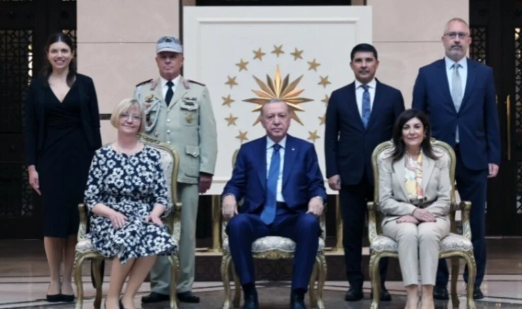 Almanya Büyükelçisi Sorg Ankara Kalesi’nde