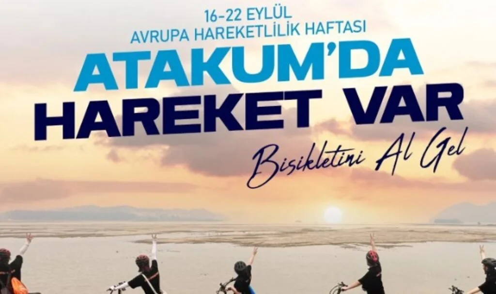 ‘Atakum’da hareket var, bisikletini al gel’ 