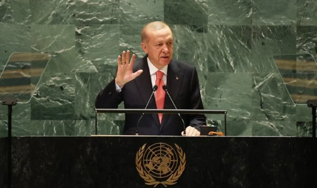 Cumhurbaşkanı Erdoğan, BM Genel Kurulu’ndan seslendi: “İsrail, Filistin’i işgal ediyor”