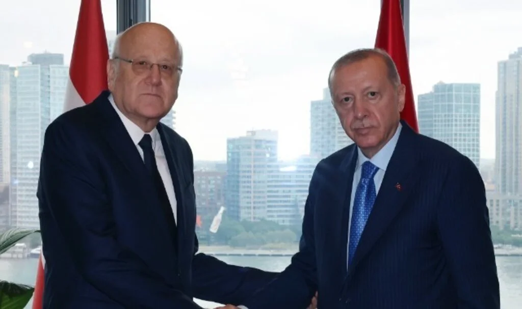 Cumhurbaşkanı Erdoğan, Lübnan Başbakanı Mikati ile görüştü