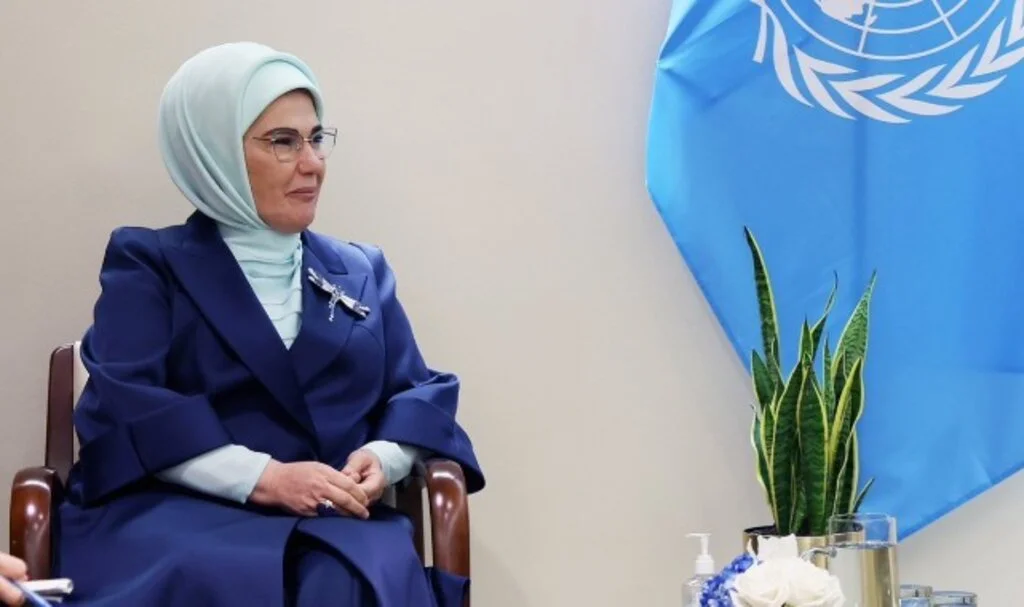 Emine Erdoğan’dan Cumhurbaşkanı’nın BM konuşması sonrası açıklama: “Vicdanlara dokunan bir çağrı”