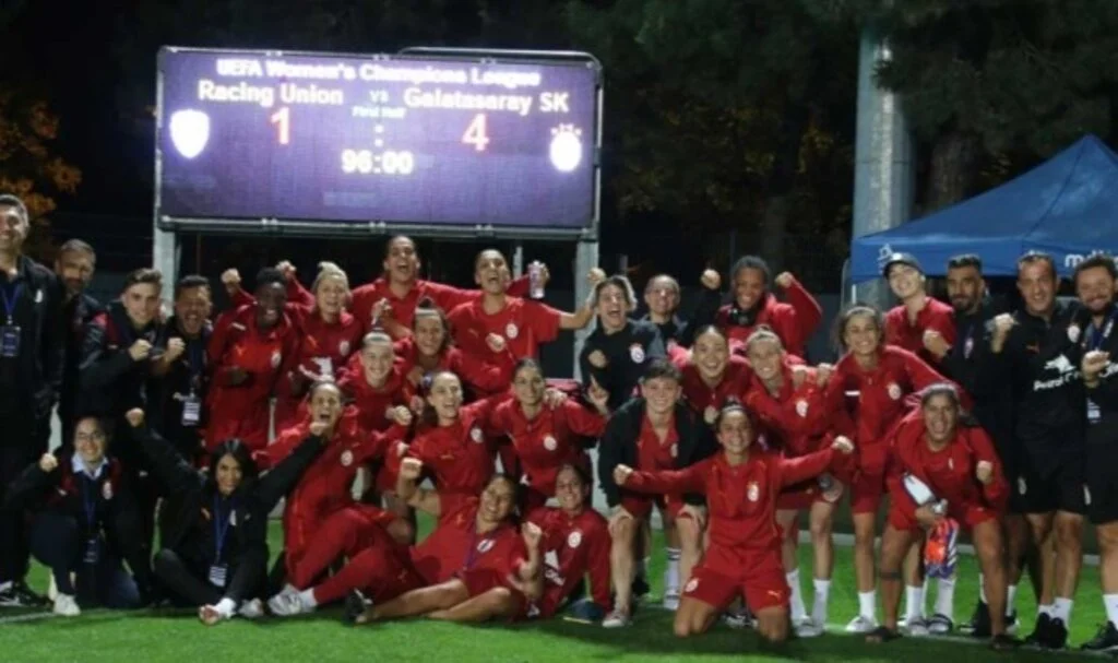 Galatasaray Kadın Futbol Takımı, Şampiyonlar Ligi’ne hızlı başladı