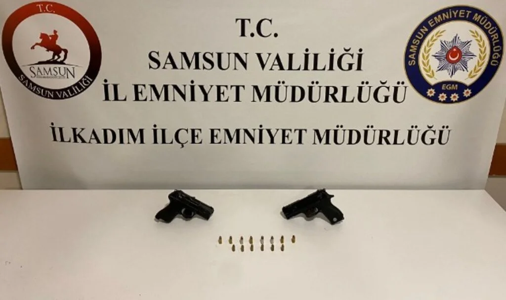 İlkadım'da Ruhsatsız Silah Operasyonu: 1 Kişi Gözaltına Alındı
