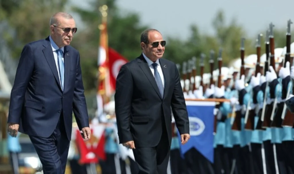 Mısır Cumhurbaşkanı es-Sisi Cumhurbaşkanlığı Külliyesinde