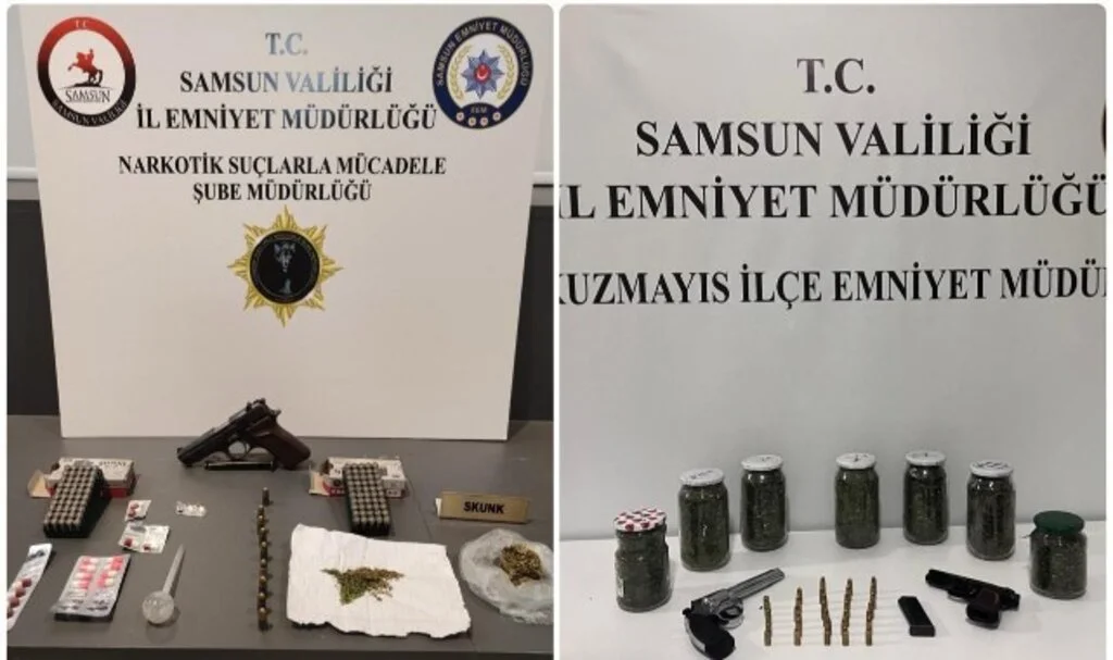 Samsun Canik'te operasyon: 6 gözaltı
